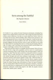 Serra among the faithful: The popular mission