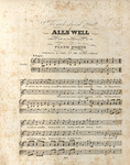 All's Well by John Braham