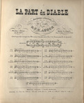 La Part du Diable by D. F. E. Auber