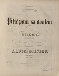 Pitié pour sa Douleur by A. Lucci-Sievers