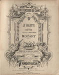 La Violette by Wolfgang Amadeus Mozart
