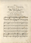 Weber's Hunting Chorus by Carl Maria von Weber