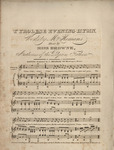 Tyrolese Evening Hymn by Miss Brown