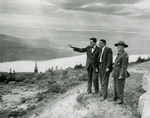 Muskie and Udall at Cadillac Mountain, 1962