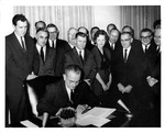 President Lyndon B. Johnson signs the Clean Air Act, December 17, 1963 by The White House