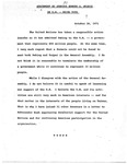 Statement by Senator Edmund S. Muskie on U.N. - China Vote