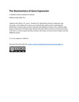 The Biochemistry of Gene Expression